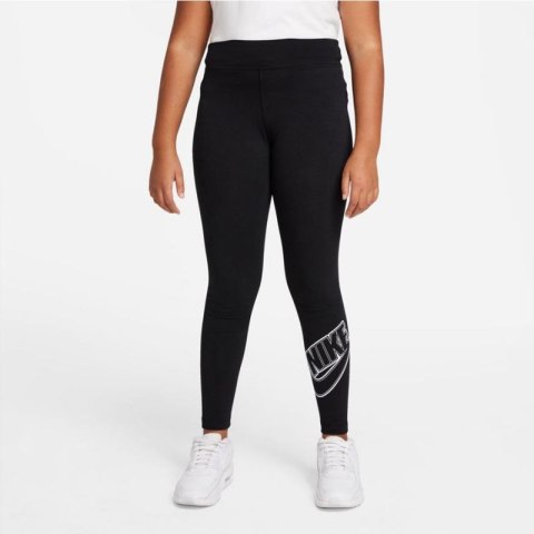 Legginsy Nike Sportswear Essential Jr DD6482 010 Legginsy Nike Sportswear Essential Jr DD6482 010