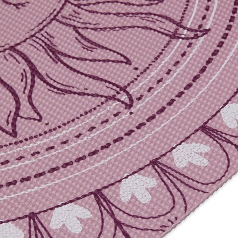 Mata do Jogi Gaiam Here & Now Dusty Rose 4mm 65272 Mata do Jogi Gaiam Here & Now Dusty Rose 4mm 65272
