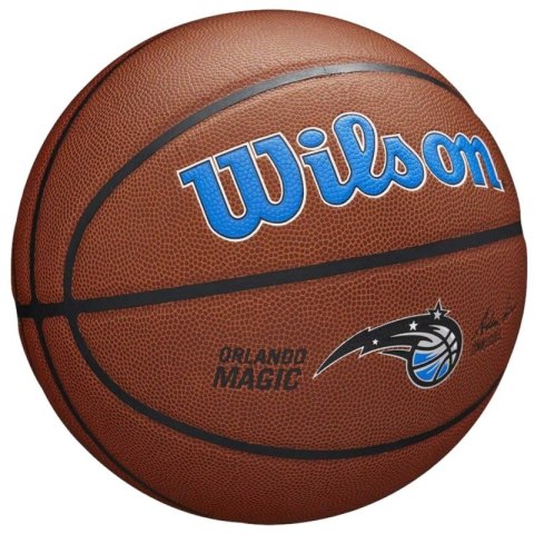 Piłka do koszykówki Wilson Team Alliance Orlando Magic Ball WTB3100XBORL Piłka do koszykówki Wilson Team Alliance Orlando Magic Ball WTB3100XBORL