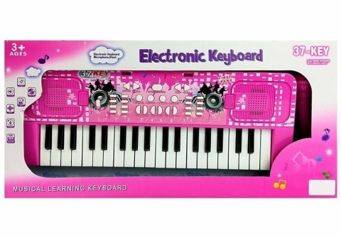 Pianinko Keyboard 37 klawiszy 5679 Lean Toys