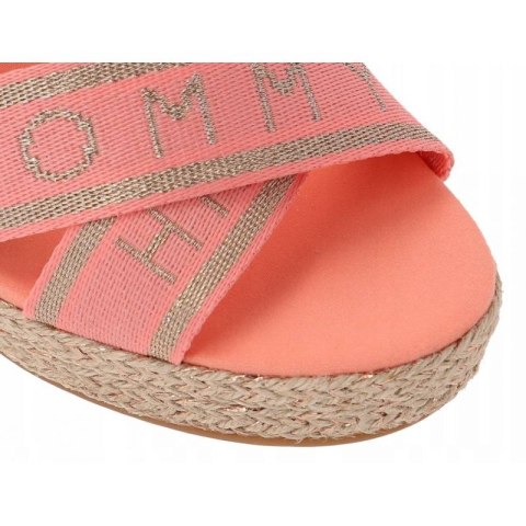 Buty Tommy Hilfiger Tommy Metallic High Wedge Sandal W FW0FW04753 Buty Tommy Hilfiger Tommy Metallic High Wedge Sandal W FW0FW04753