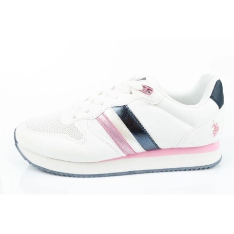 Buty U.S. Polo ASSN. W NOBIW004-WHI-PIN01