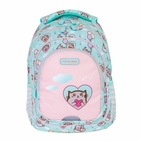 Plecak dwukomorowy Astrabag Kitty's World AB330