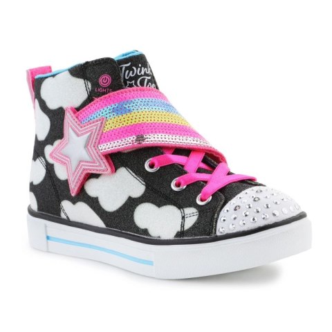 Buty Skechers Twinkle Toes: Twinkle Sparks - Shooting Star Jr 314775L-BKMT Buty Skechers Twinkle Toes: Twinkle Sparks - Shooting Star Jr 314775L-BKMT