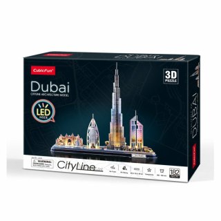 Puzzle 3D City Line LED Dubai 20523 p16