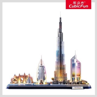 Puzzle 3D City Line LED Dubai 20523 p16