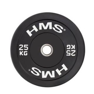 Talerz olimpijski HMS BLACK BUMPER 25 kg BBR25