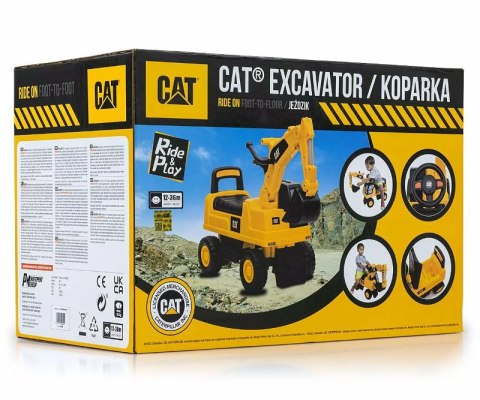 Jeździk CAT excavator koparka Milly Mally