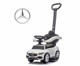 Jeździk z rączką Pojazd Mercedes C-Class deluxe white biały Milly Mally