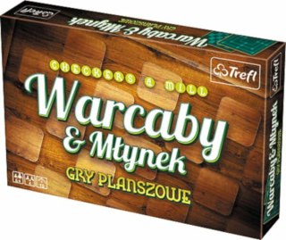 Warcaby Młynek Deluxe gra 01681 TREFL p12