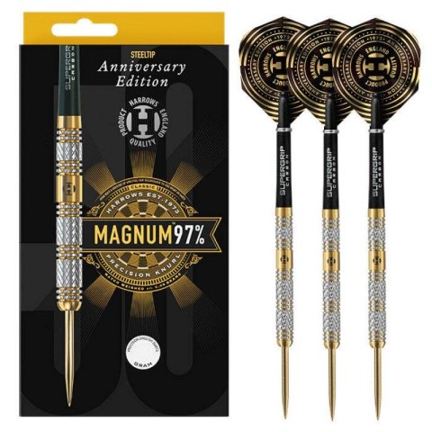 Rzutki Harrows Magnum 97% 50th Anniversary Edition steeltip Rzutki Harrows Magnum 97% 50th Anniversary Edition steeltip