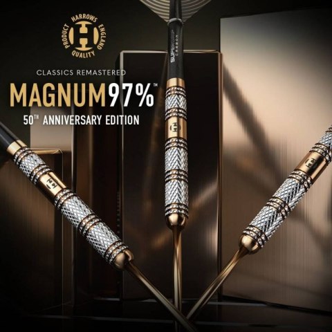 Rzutki Harrows Magnum 97% 50th Anniversary Edition steeltip Rzutki Harrows Magnum 97% 50th Anniversary Edition steeltip