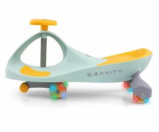 Jeździk grawitacyjny Gravity limonkowo-żółty Milly Mally