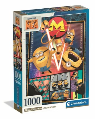 Clementoni Puzzle 1000el Despicable Me 4. Minionki 39798