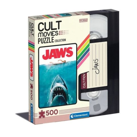 Clementoni Puzzle 500el Cult Movies Jaws 35111