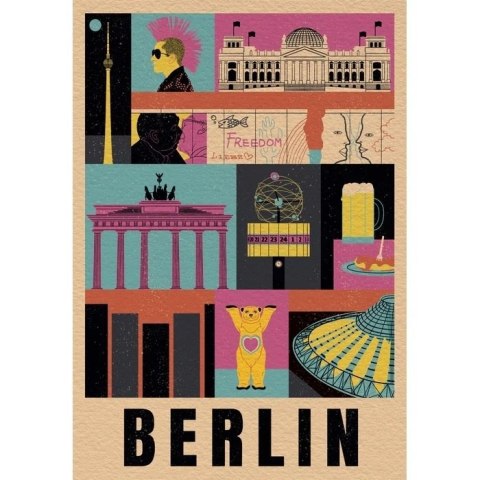 Clementoni Puzzle 1000el Compact Style in the city. Berlin 39845