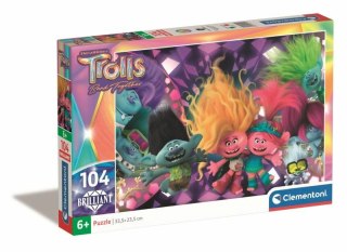 Clementoni Puzzle 104el brilliant Trolls 3 20191