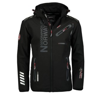 Kurtka softshellowa Geographical Norway Royaute Assor B Men 068 M WW1975H/GN/Black / Black