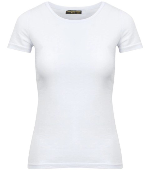 Bluzka koszulka t-shirt top bawełna klasyczna (Beżowy) L/XL Bluzka koszulka t-shirt top bawełna klasyczna (Beżowy) L/XL