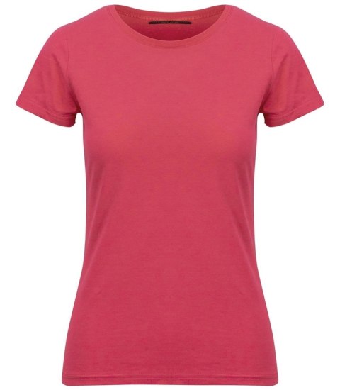 Bluzka koszulka t-shirt top bawełna klasyczna (Różowy) S/M Bluzka koszulka t-shirt top bawełna klasyczna (Różowy) S/M