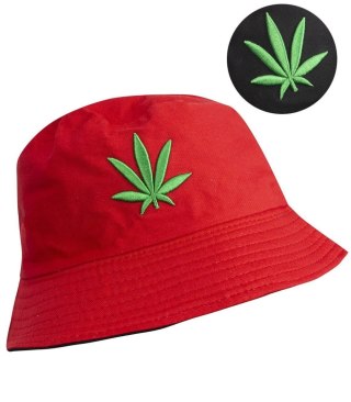 Dwustronny kapelusz turystyczny bucket hat 2w1 (Wielokolorowy)