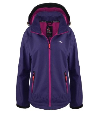 Sportowa kurtka damska softshell (Fioletowy) M (38)