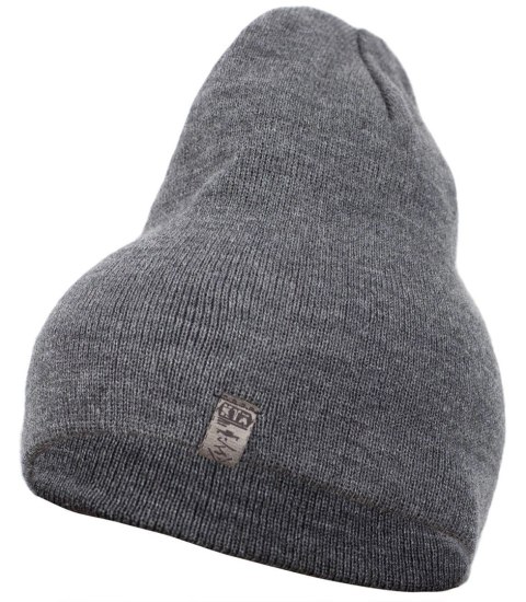 Uniwersalna czapka zima jesień BEANIE unisex ciepła (Szary) Uniwersalna czapka zima jesień BEANIE unisex ciepła (Szary)
