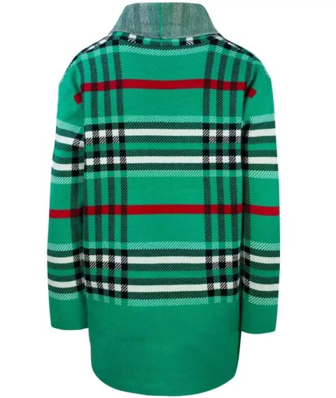 CIEPŁY Sweter Kardigan narzutka KRATA Elegancki (Zielony) L/XL CIEPŁY Sweter Kardigan narzutka KRATA Elegancki (Zielony) L/XL