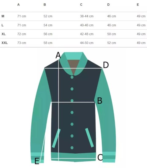 Ciepła bomberka bluza UNISEX bejsbolówka haft (Czarny) M (38) Ciepła bomberka bluza UNISEX bejsbolówka haft (Czarny) M (38)