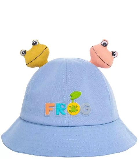 Dziecięcy Kapelusz czapka na gumkę żabki FROG (Niebieski) Dziecięcy Kapelusz czapka na gumkę żabki FROG (Niebieski)