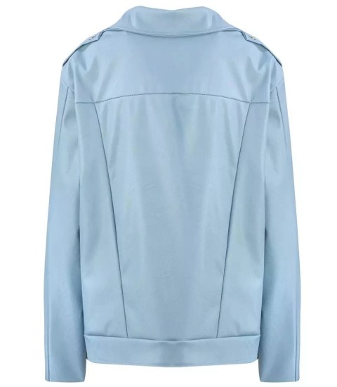 Klasyczna RAMONESKA kurtka damska PLUS SIZE (Niebieski) 52/54 Klasyczna RAMONESKA kurtka damska PLUS SIZE (Niebieski) 52/54