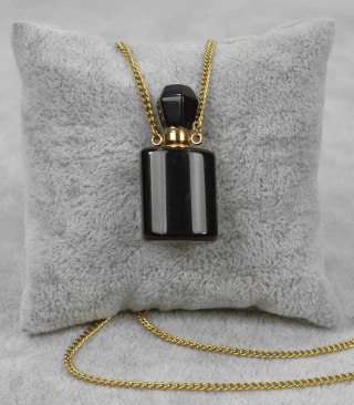 Naszyjnik wisiorek perfumetka flakon ONYKS (Onyks)
