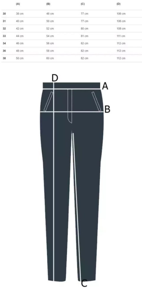Spodnie jeansy męskie bojówki joggery MORO (Moro) 34