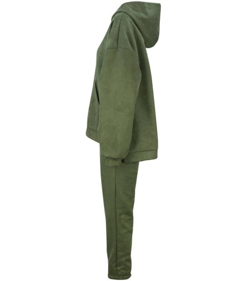 Zamszowy DRES komplet 2-częściowy BASIC (Zielony) Zamszowy DRES komplet 2-częściowy BASIC (Zielony)