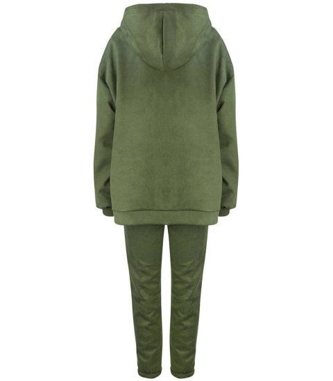 Zamszowy DRES komplet 2-częściowy BASIC (Zielony) Zamszowy DRES komplet 2-częściowy BASIC (Zielony)