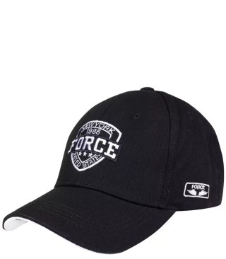 Czapka z daszkiem New York Force unisex bawełniana (Biały)