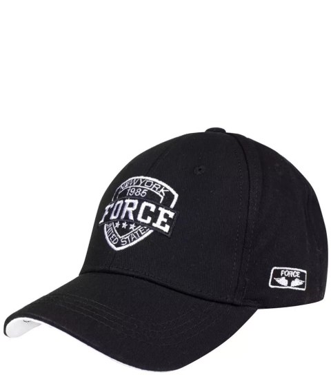 Czapka z daszkiem New York Force unisex bawełniana (Biały) Czapka z daszkiem New York Force unisex bawełniana (Biały)