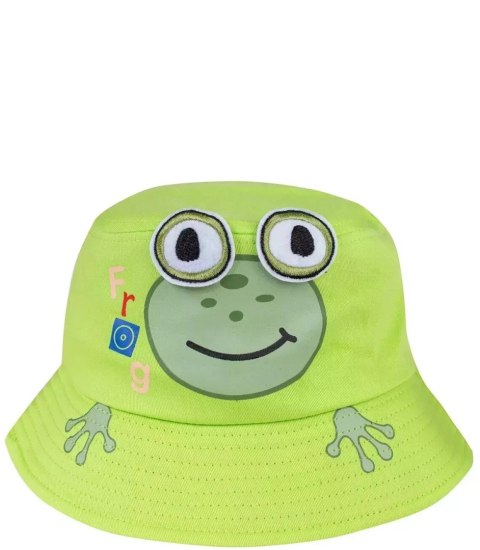 Dziecięcy Kapelusz czapka BUCKET HAT żabka (Zielony) Dziecięcy Kapelusz czapka BUCKET HAT żabka (Zielony)