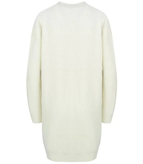 Ciepły płaszczyk kurtka ALPAKA Kardigan Elegancki TINA (Beżowy) L/XL Ciepły płaszczyk kurtka ALPAKA Kardigan Elegancki TINA (Beżowy) L/XL