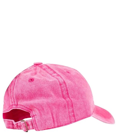 Czapka z daszkiem unisex jednokolorowa destroyed (Różowy) Czapka z daszkiem unisex jednokolorowa destroyed (Różowy)