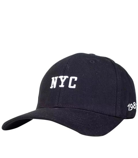 Czapka z daszkiem z napisem NYC (Czarny) Czapka z daszkiem z napisem NYC (Czarny)