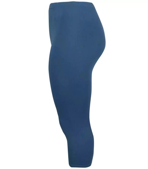 Klasyczne legginsy bezszwowe 3/4 plus size (Niebieski) 6XL (52) Klasyczne legginsy bezszwowe 3/4 plus size (Niebieski) 6XL (52)