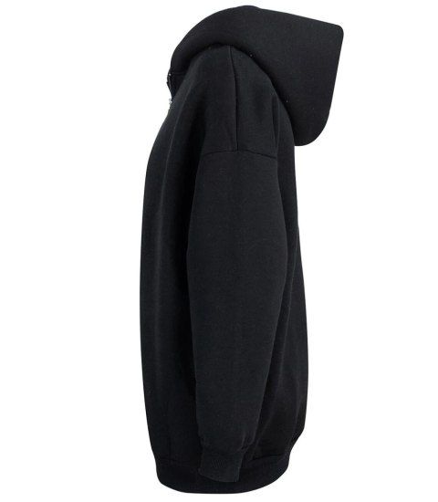 Ciepła bluza unisex oversize nieskończoność (Czarny) L/XL Ciepła bluza unisex oversize nieskończoność (Czarny) L/XL