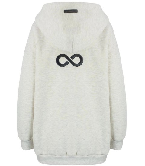 Ciepła bluza unisex oversize nieskończoność (Ecru) L/XL Ciepła bluza unisex oversize nieskończoność (Ecru) L/XL