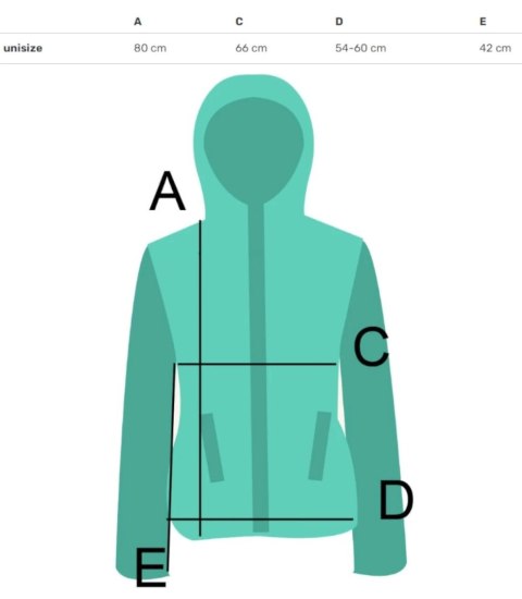 Ciepła gładka bluza oversize kaptur JANET (Czarny) Ciepła gładka bluza oversize kaptur JANET (Czarny)