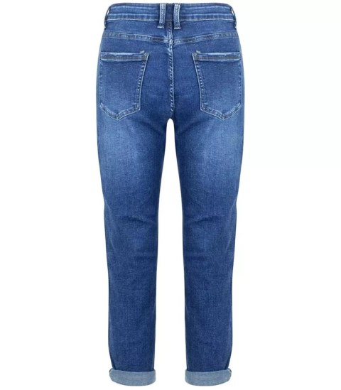 Spodnie jeansowe Jeansy mom fit blue LAURA 36
