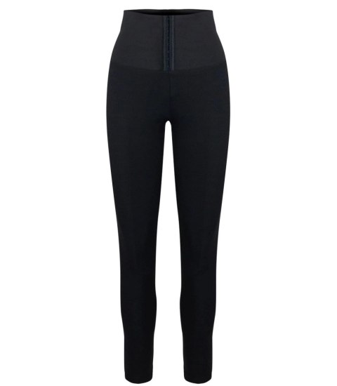 Wyszczuplające czarne legginsy wysoki stan S/M Wyszczuplające czarne legginsy wysoki stan S/M