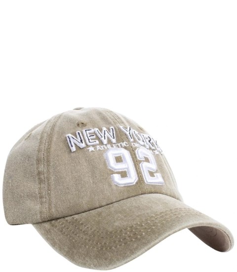 Czapka z daszkiem męska haft New York 92 Vintage (Zielony) Czapka z daszkiem męska haft New York 92 Vintage (Zielony)