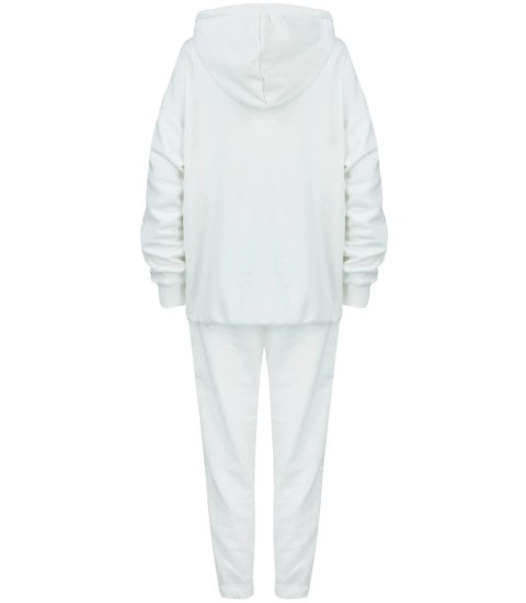 Dres sportowy bawełniany gładki oversize MARGARET (Biały) 42 Dres sportowy bawełniany gładki oversize MARGARET (Biały) 42