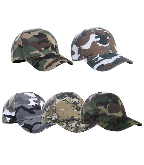 Czapka z daszkiem moro Unisex zapinana na rzep (Wielokolorowy) Czapka z daszkiem moro Unisex zapinana na rzep (Wielokolorowy)